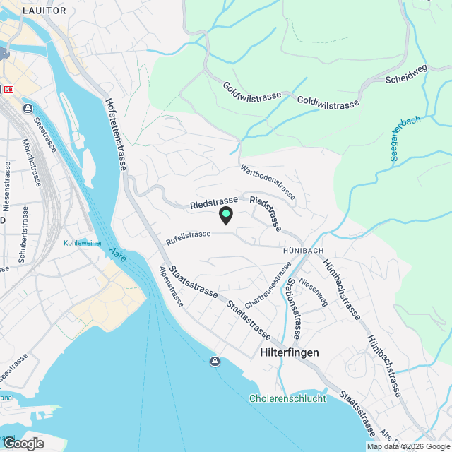 Charmante 2.5-Zimmer-Wohnung in Seenähe - Karte