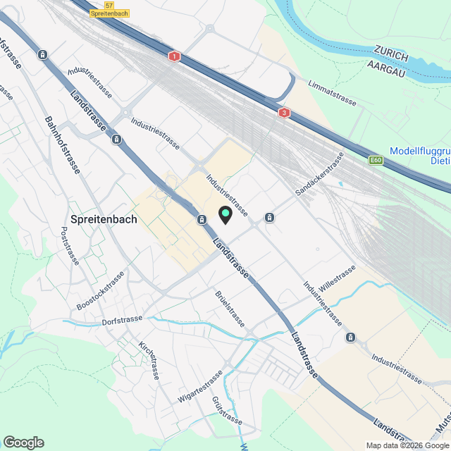 Möblierte Apartments mit Madrid Flair  direkt im grössten Shoppingcenter der Schweiz! - Karte