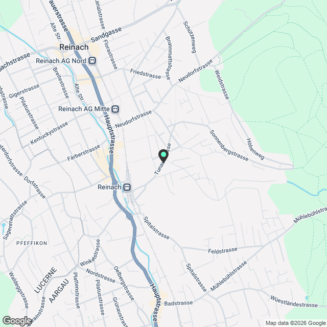 5 1/2 Zimmerwohnung im Erdgeschoss - Karte