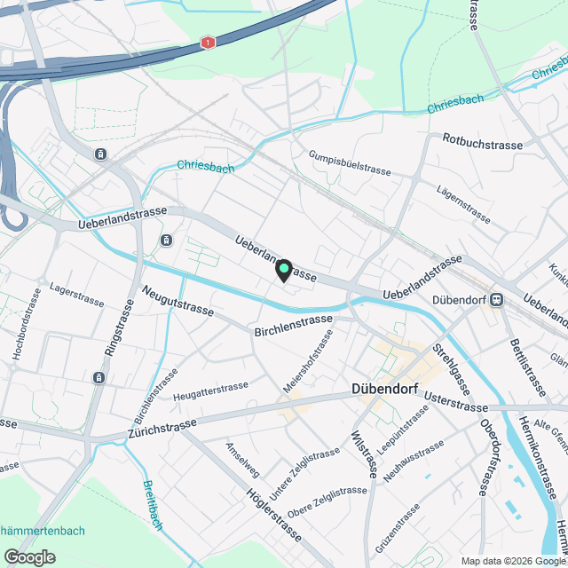 Modernes Wohnen im Herzen von Dübendorf! - Karte