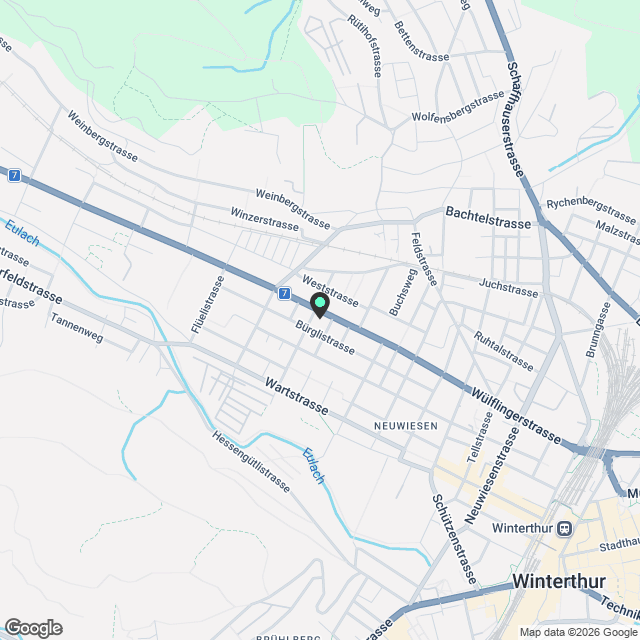 Erstvermietung W59 in Winterthur - Karte