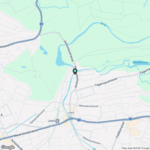 2,5 Zimmerwohnung im Neubau Spinnerei Jona B1.2 - Karte