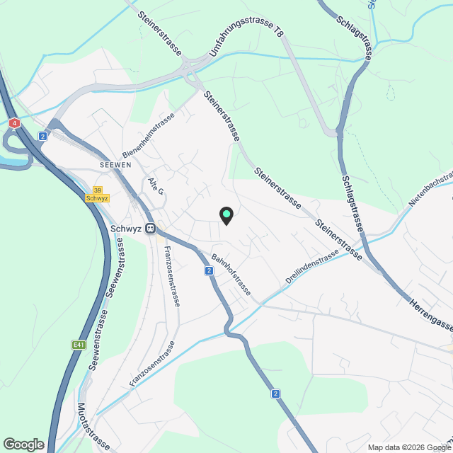 Erstvermietung: 3.5-Zimmer-Attikawohnung mit See- und Bergblick - Karte