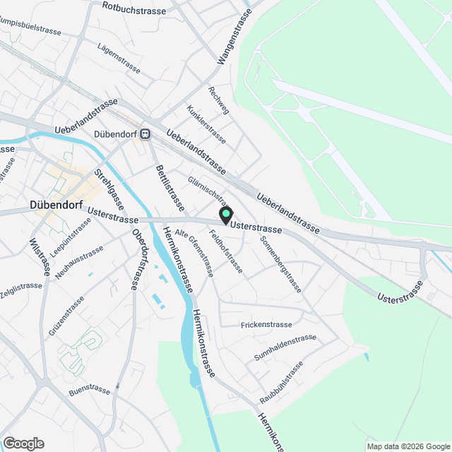 Ihr neues Zuhause mit Gartenoase  modern, sonnig und mitten in Dübendorf. - Karte