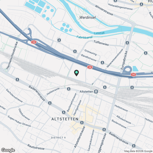 Moderne 3.5 Zimmer Wohnung mit Penthouse-Charakter - Karte