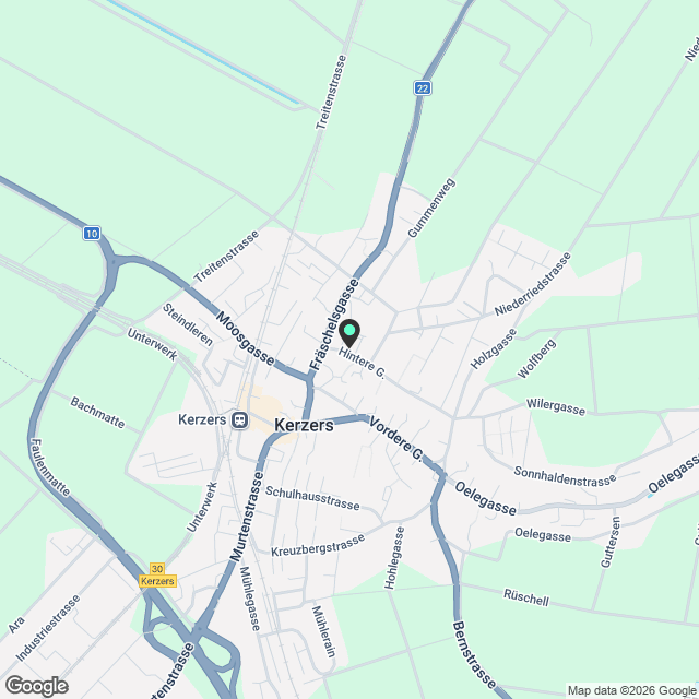 Moderne 3.5-Zimmer-Wohnungen – Erstbezug in Kerzers - Karte