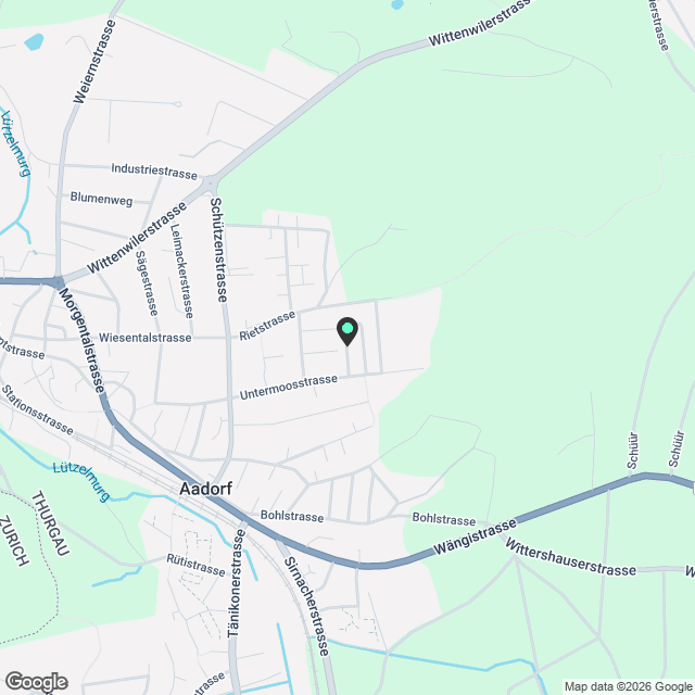 Erstvermietung 4.5 Zimmer-Wohnung in Doppeleinfamilienhaus (Neubau) mit Garten - Karte