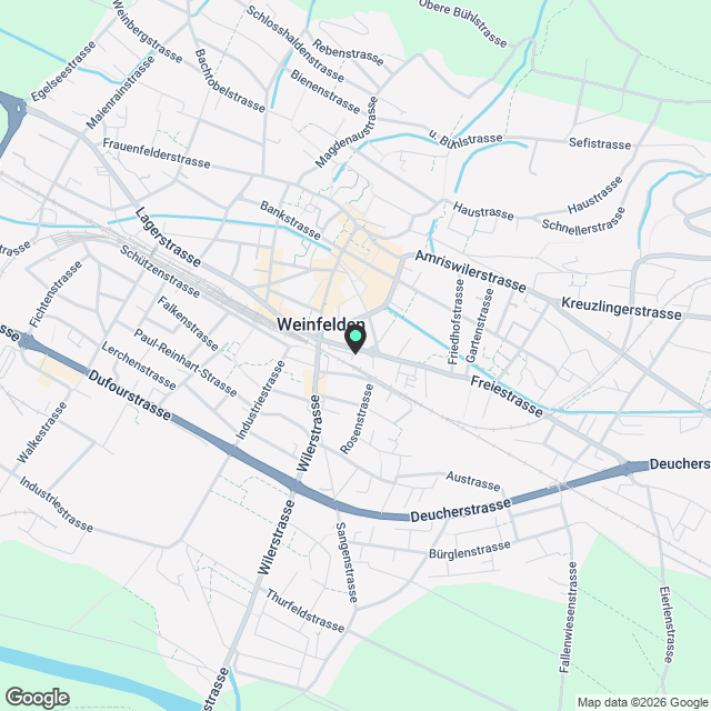 Nachmieter gesucht für wohnung in Weinfelden - Karte