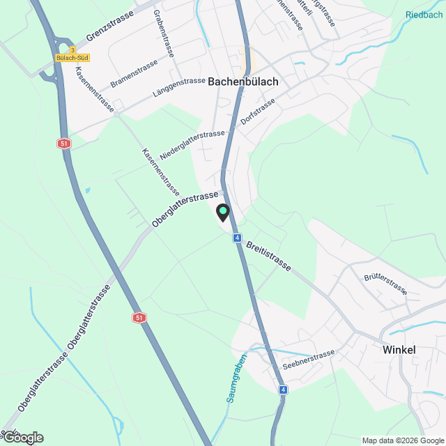 ERSTBEZUG: exklusiv Wohnen mit grosser Terrasse und Weitblick - Karte