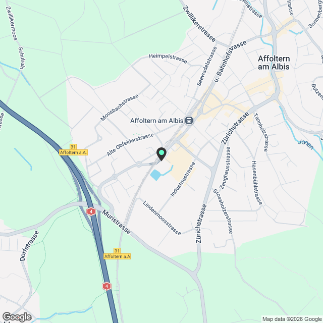 3.5 Zimmerwohnung in Affoltern am Albis - Karte