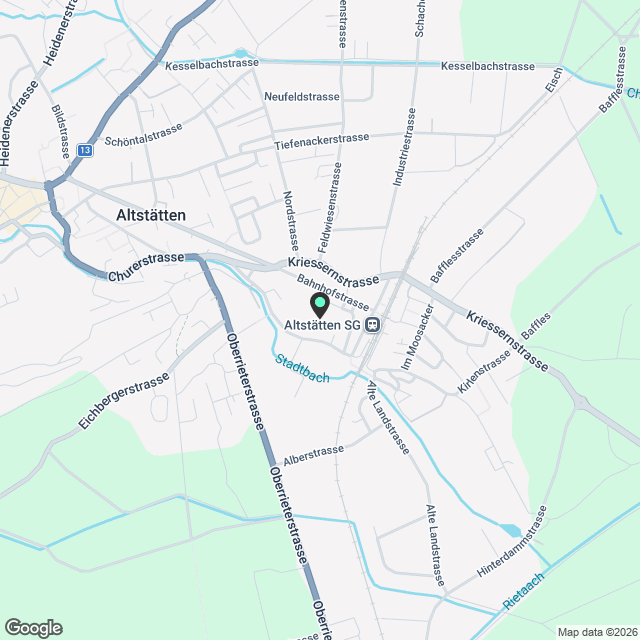 Hochwertige 2.5 Zimmer Neubauwohnung zu mieten - Karte