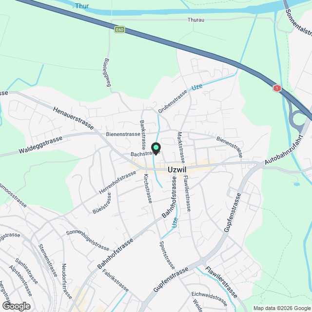 Erstvermietung nach Sanierung, 3-Zimmer-Wohnung mit grossem sonnigem Balkon - Karte
