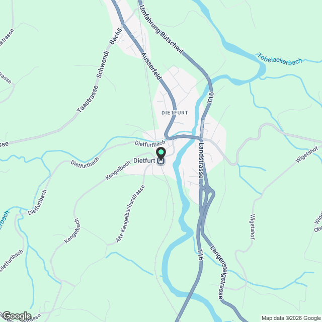 2 Zimmer, 61 m², EG direkt am Bahnhof - Karte