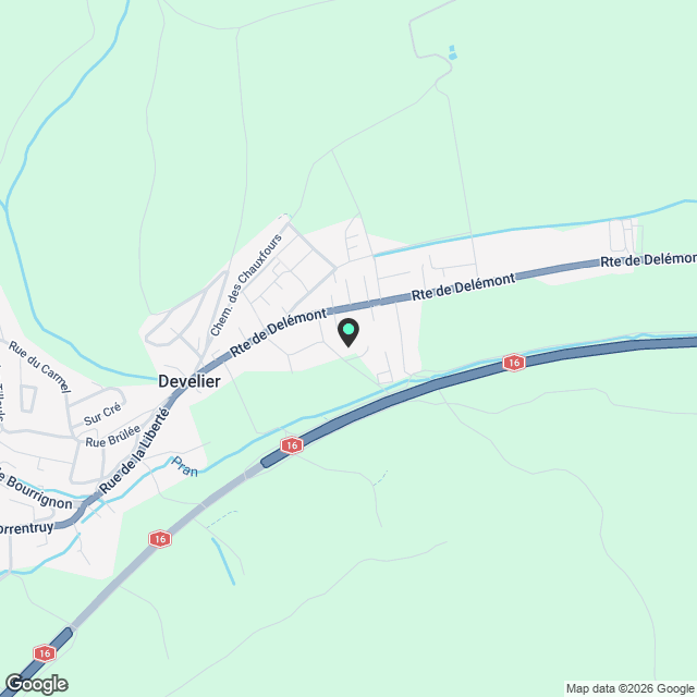 Appartement 2.5p neuf - rez-de-chaussée - terrasse et gazon - Karte