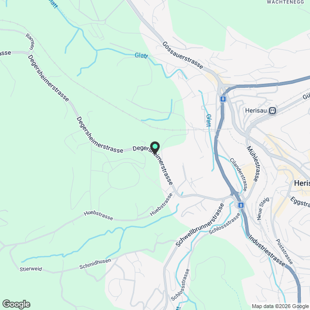 NEUBAU 5.5-Zimmer-Maisonettewohnung mit herrlicher Aussicht über Herisau - Karte