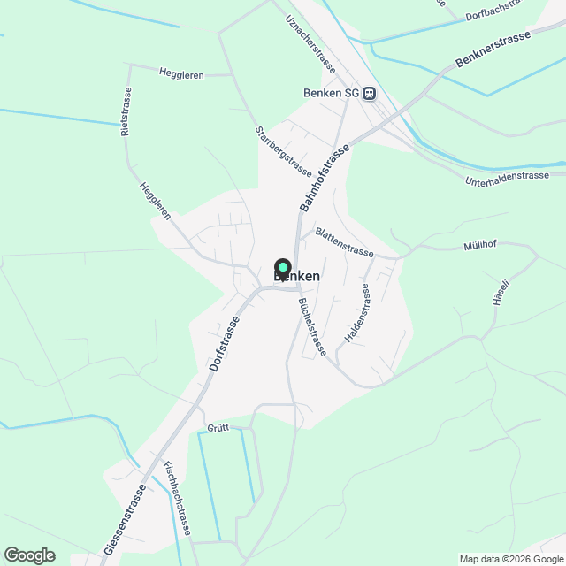 4.5-Zimmer-Dachmaisonettewohnung in Benken - Karte