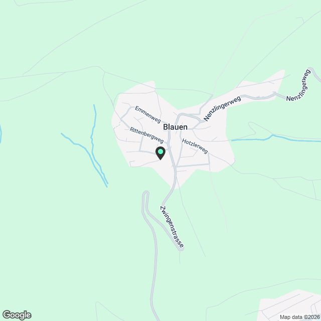 Moderne 4-Zimmer-Dachwohnung mit traumhafter Aussicht - Karte