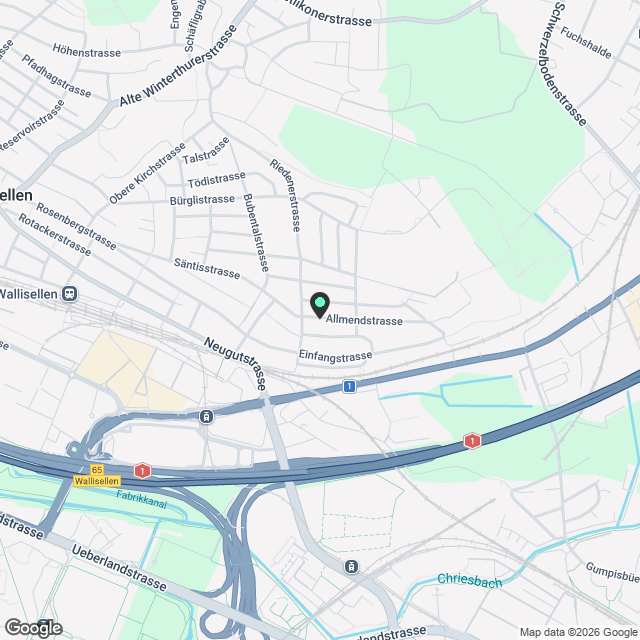 Erstbezug – Helle 2.5-Zimmer-Neubauwohnung mit sonnigem Balkon - Karte