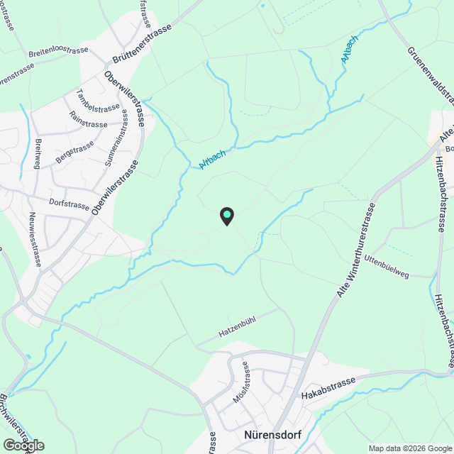 Moderne 3.5-Zimmer-Neubauwohnung im Erdgeschoss in Nürensdorf - Karte