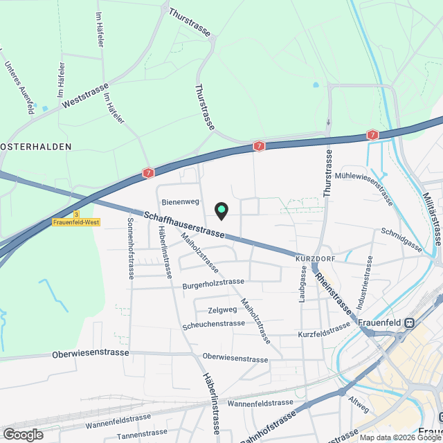 Erstbezug - Moderne 3½ Zimmer-Wohnung in ruhigem Quartier - Karte