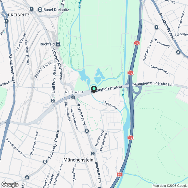 Wohnen auf dem alten Läckerlihuus-Areal - Karte