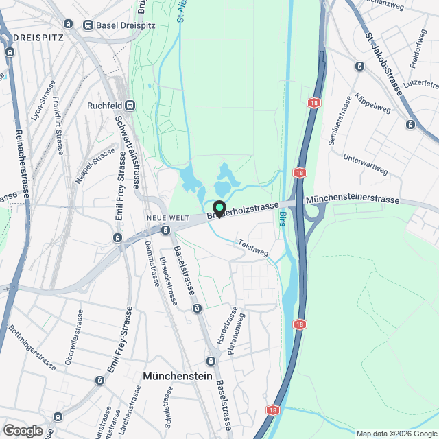 Wohnen auf dem alten Läckerlihuus-Areal - Karte