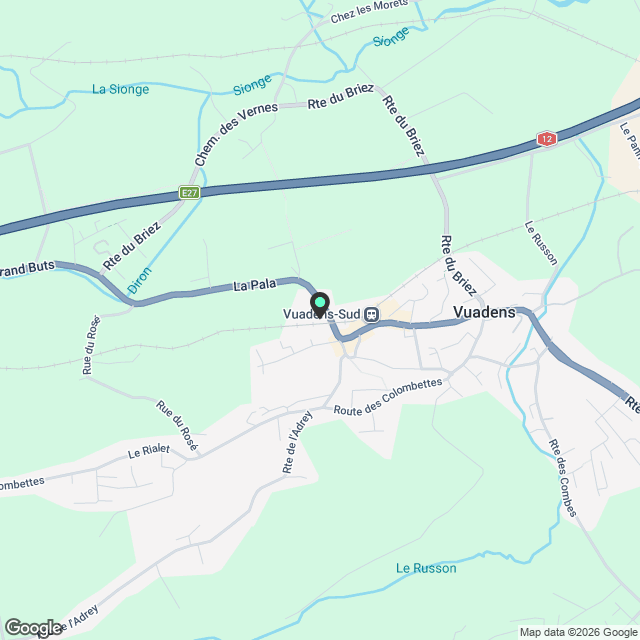 Très beau 2.5 pièces avec terrasse, proche des commerces - Karte