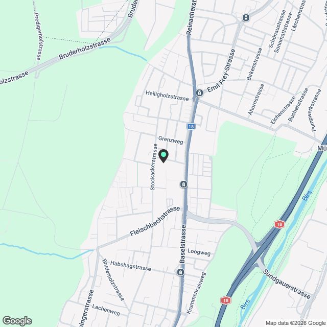 ERSTVERMIETUNG - Komfortabel Wohnen in Reinach - Karte