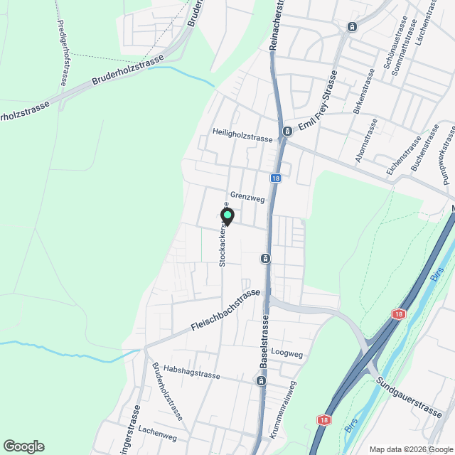 ERSTVERMIETUNG - Komfortabel Wohnen in Reinach - Karte