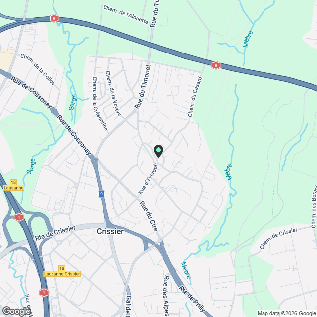 4.5 pièces neufs avec loggia et balcon - Karte