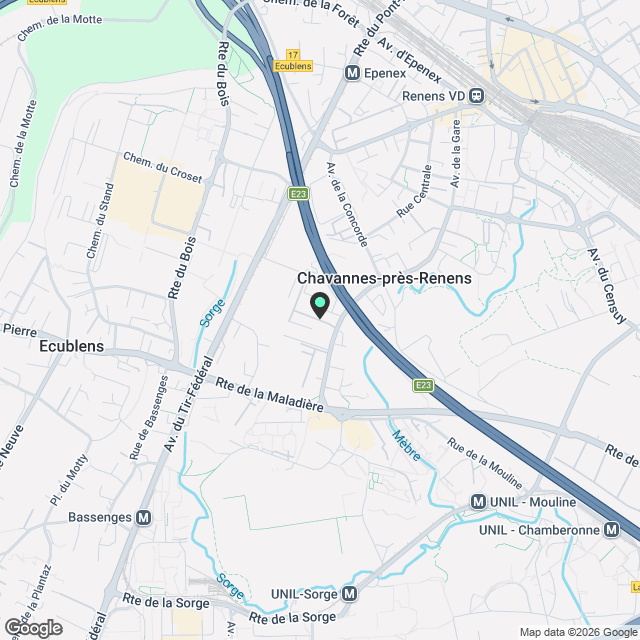 Cèdres Park - Derniers appartements de 2.5 pièces - lot J502 - Karte