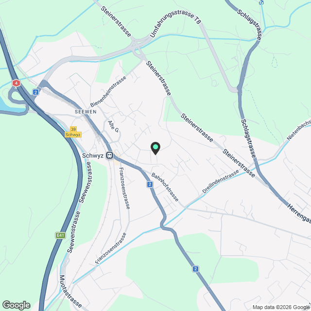 Attraktive 2.5-Zimmer-Gartenwohnung - Karte