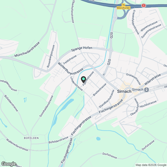 Neue 2.5-Zimmer Attikawohnung mit herrlicher Aussicht - Karte