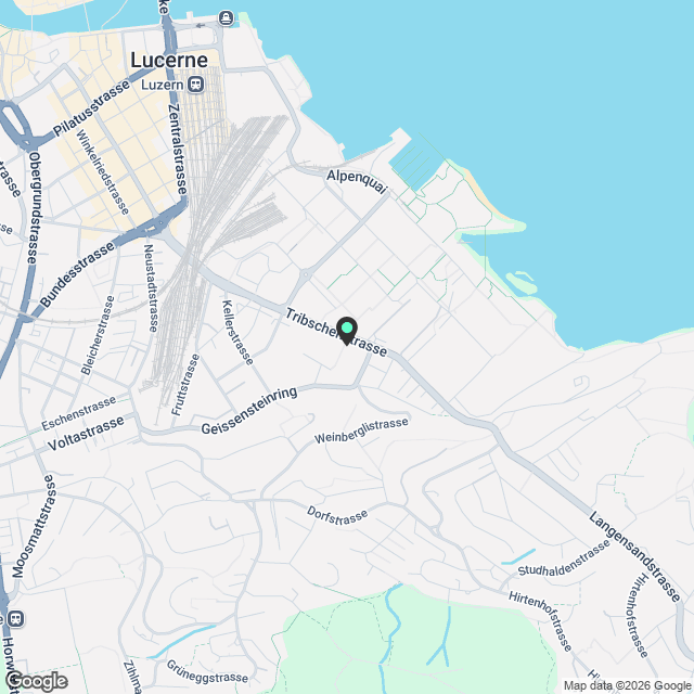 Luzern - Hochwertig möblierte Apartments im modernen Tribschenquartier - Karte