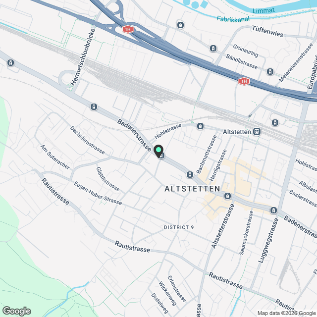 Grosszügige 2.5-Zimmer-Attika Wohnung im Neubau mit moderner Ausstattung - Karte