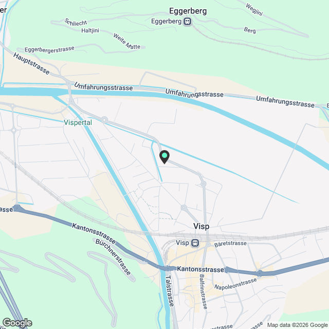 3 ½ Zimmer-Wohnung in Visp mieten - Karte