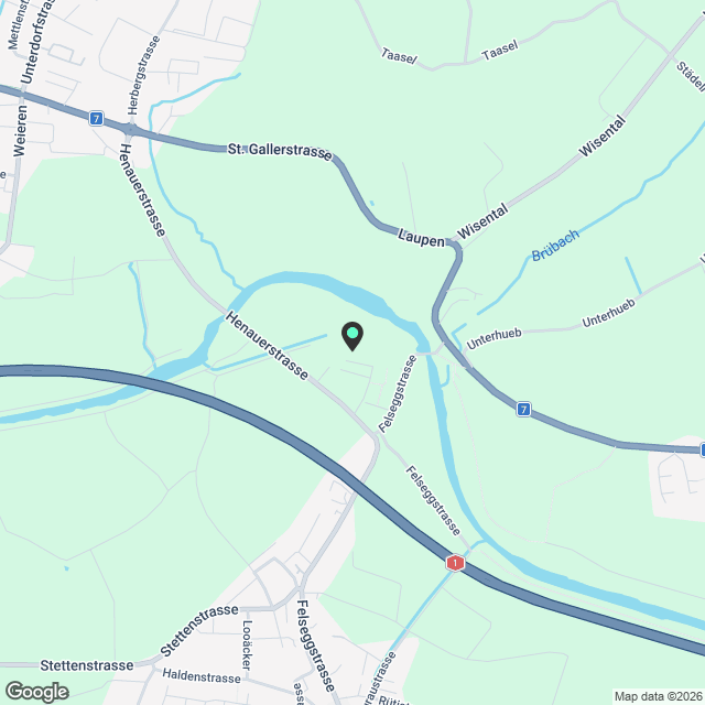 NEUBAU 1.5-Zimmer Gartenwohnung mit Sitzplatz - Karte