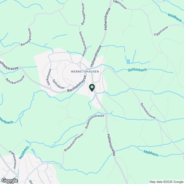 5.5-Zimmer-Wohnung mit Panorama & Eigentumsstandard in Wernetshausen - Karte