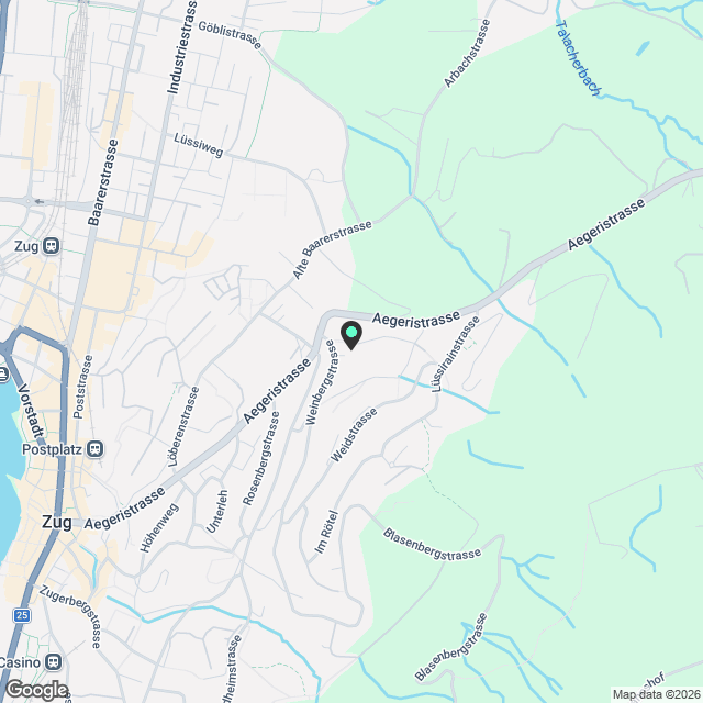 Traumhafte 4.5-Zimmer-Wohnung mit Seeblick in der Region Weinberghöhe - Karte