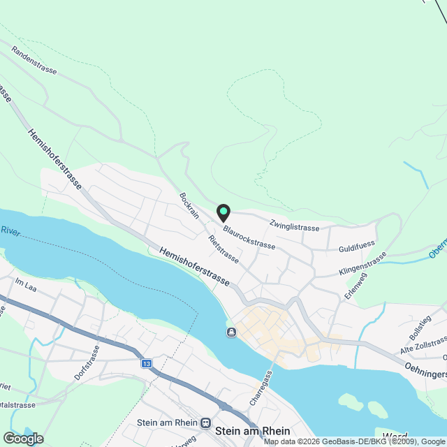 Neubau-Doppeleinfamilienhaus in Stein am Rhein – Bezug ab Mai 2026 - Karte