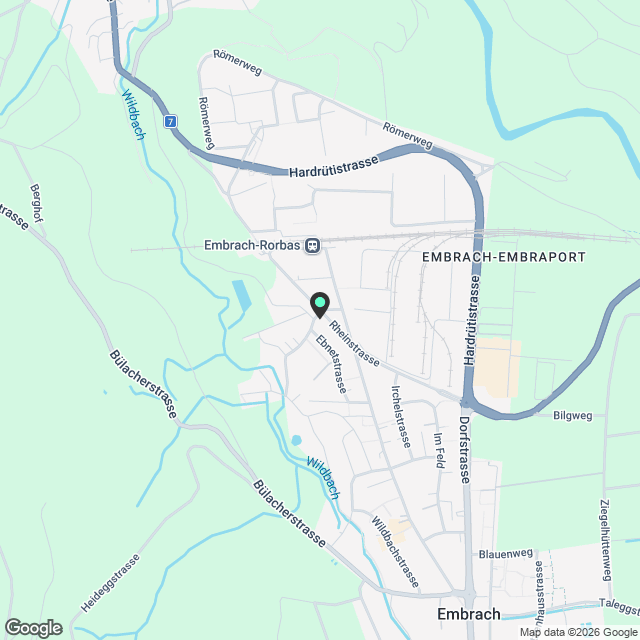 Urban leben, ruhig wohnen: 4.5-Zimmer-Gartenwohnungen im Neubau - Karte