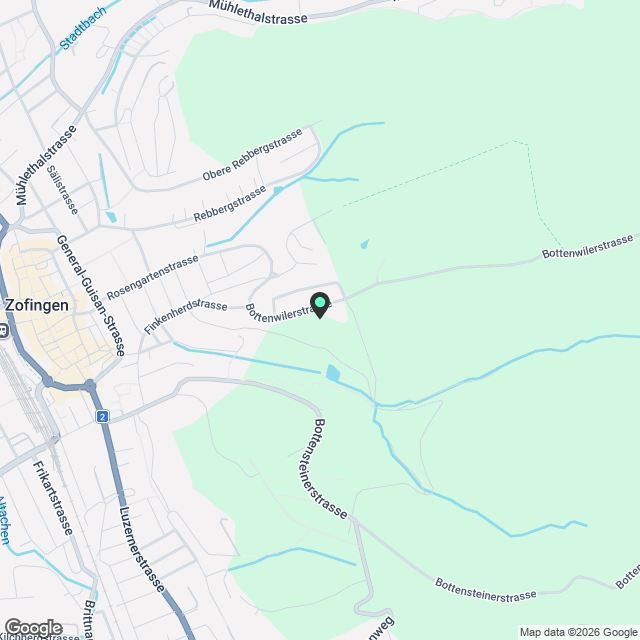 Modernes Wohnerlebnis im geschichtsträchtigen Areal Wohnen am Bächli - Karte