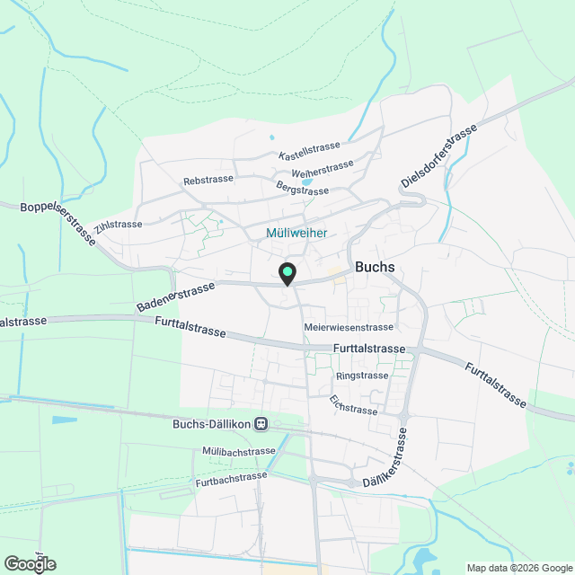 Einzigartige 4.5-Zimmer-Wohnung mit modernem Design in Buchs - Kanton Zürich - Karte