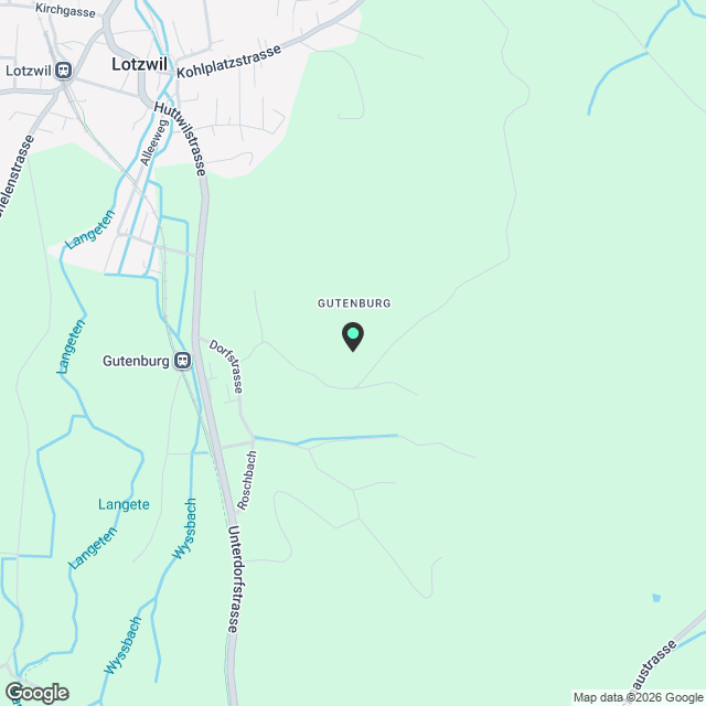 Neubau 3.5 Zimmer EG Wohnung in Lotzwil per 1.6. - Karte