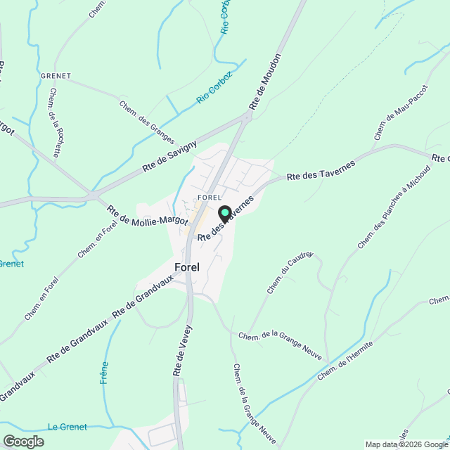 Forel - route des Tavernes 6 - appartement de 2.5 pièces au - Karte