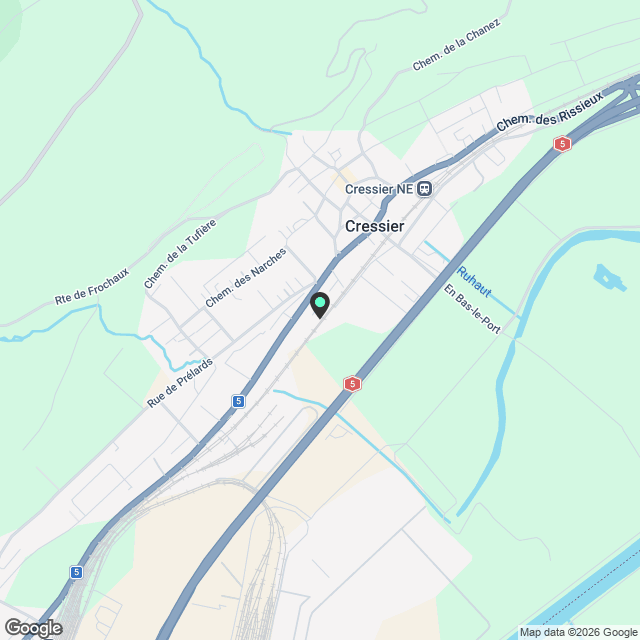 Magnifique appartement de 3,5 pièces neuf à Cressier NE - Karte