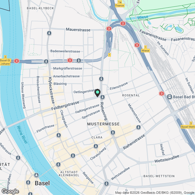 Herrliche Erstbezugswohnung im Matthäus-Quartier - Karte