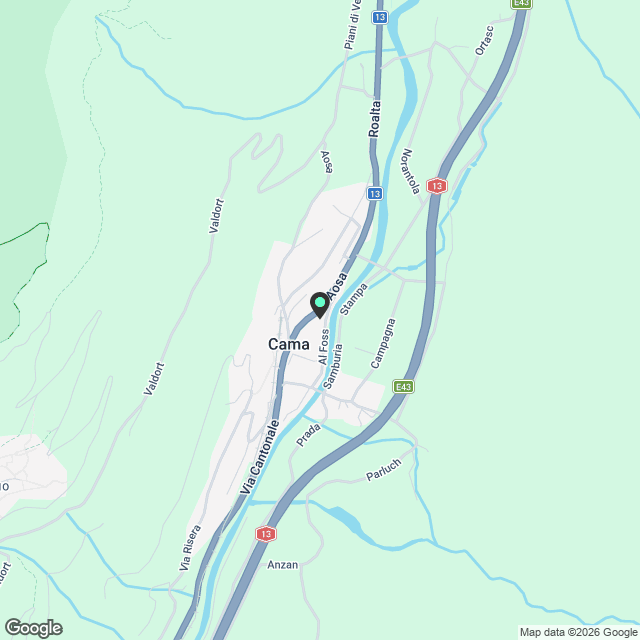 Residenza Moesa Cama - appartamenti 4.5 in affitto - Karte