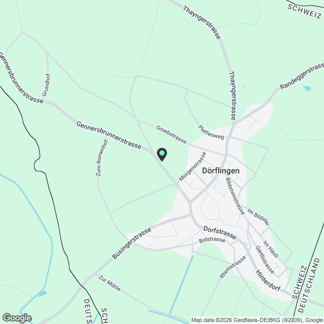 Erstvermietung 2.5Zimmer Wohnung in Rafz - Karte