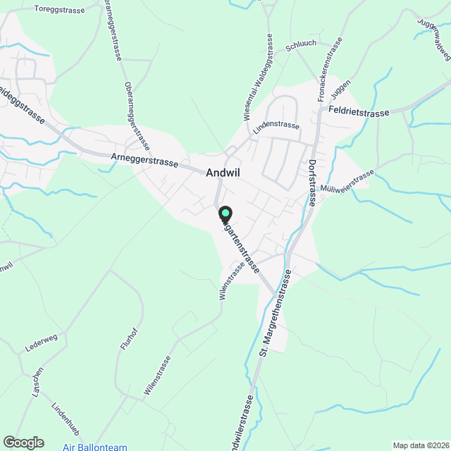 Moderne 4.5-Zimmer-Dachwohnung in Andwil SG - Neubau 2026 - Karte
